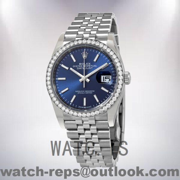 Rolex Datejust 36mm m126284rbr-0009 Ladies Automatic Watch - Image 2