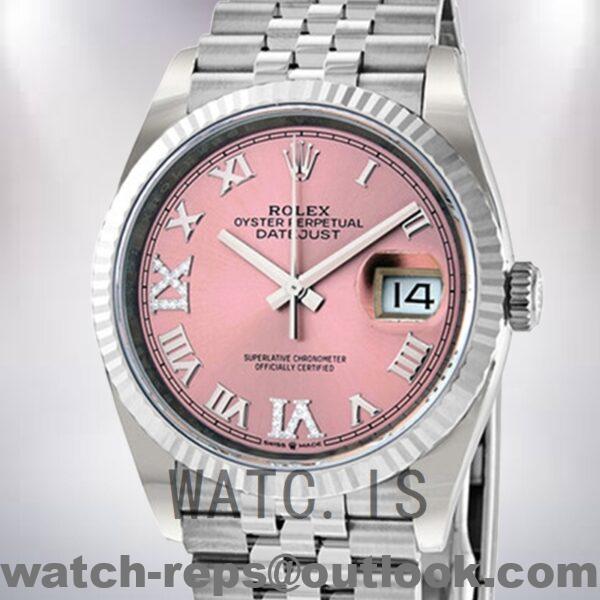 Rolex Datejust Ladies m126234-0031 36mm Silver-tone Watch