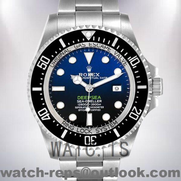 Rolex Sea-Dweller Men’s 44mm m126660-0002 Automatic Oyster Bracelet Watch 4