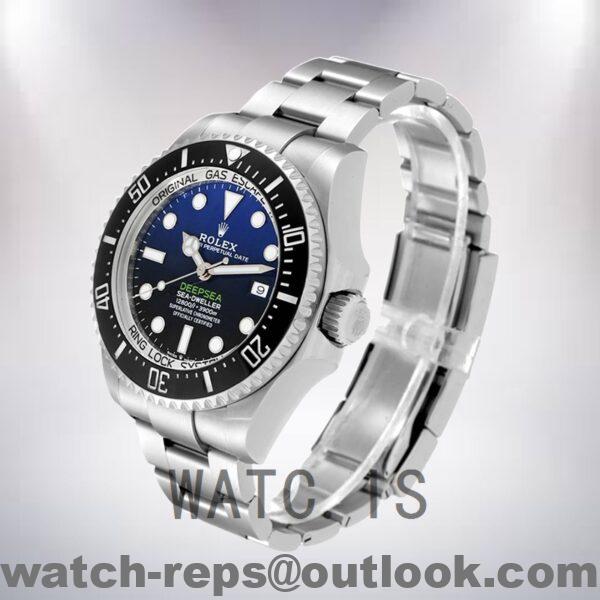 Rolex Sea-Dweller Men’s 44mm m126660-0002 Automatic Oyster Bracelet Watch 6