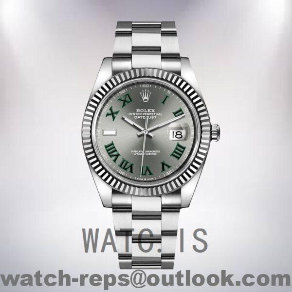 Rolex Datejust 36mm Men's m126234-0046 Wimbledon Dial Automatic Watch - Image 2