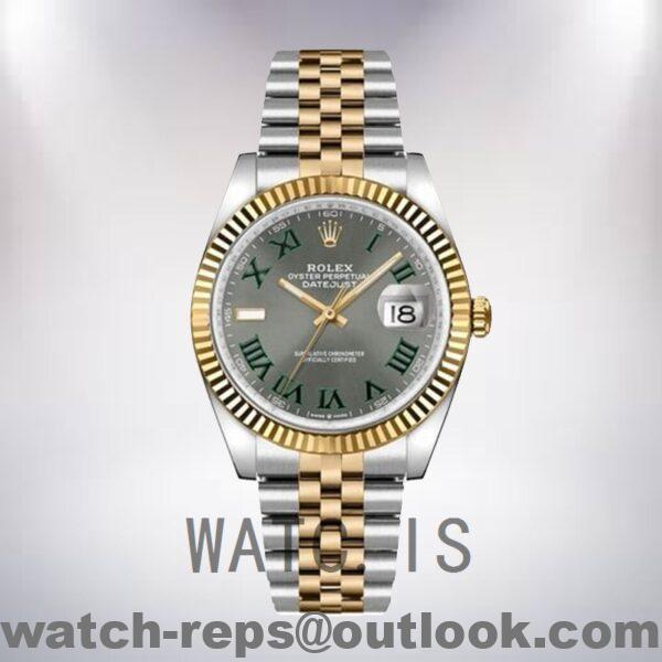 Rolex Datejust 36mm m126233-0035 Men's Silver-tone Automatic Watch - Image 2