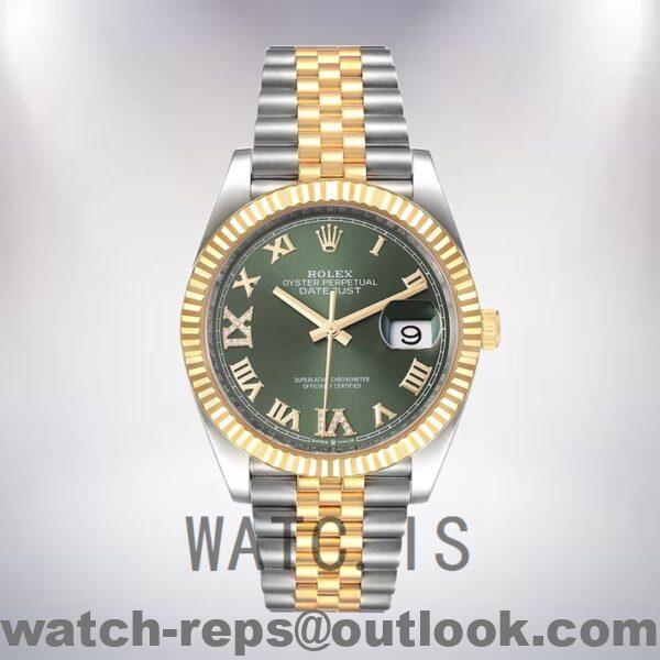 Rolex Datejust m126233-0025 36mm Men's Jubilee Bracelet Silver-tone Watch - Image 2