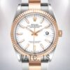 Rolex Datejust m126231-0018 36mm Men's Silver-tone Oyster Bracelet Watch