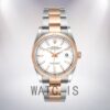 Rolex Datejust m126231-0018 36mm Men's Silver-tone Oyster Bracelet Watch - Image 2