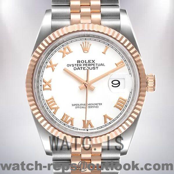 Rolex Datejust 36mm Men's m126231-0015 Jubilee Bracelet Watch