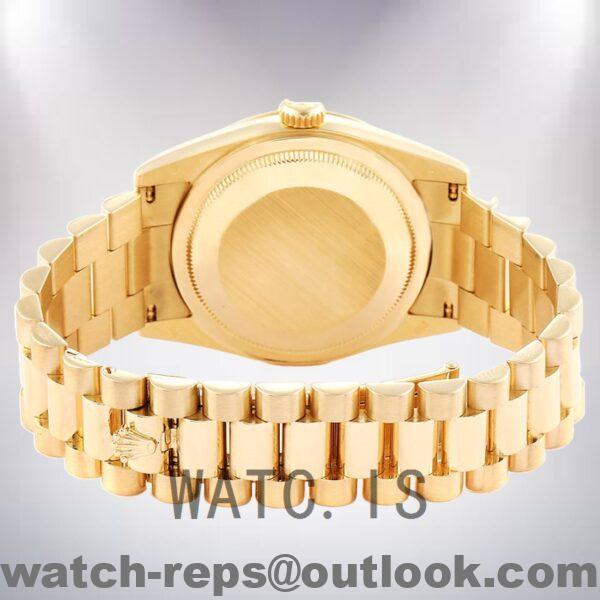 Rolex Day-Date 118238CSP Men's 36mm Automatic Jubilee Bracelet Watch - Image 3