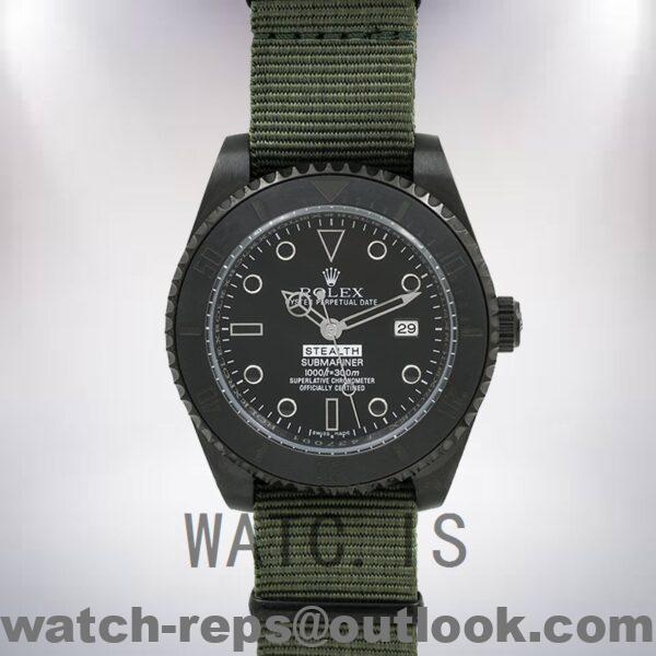 Rolex Submariner Stealth Men's 40mm Automatic Watch - Image 2