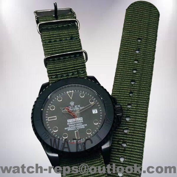Rolex Submariner Stealth Men's 40mm Automatic Watch - Image 3