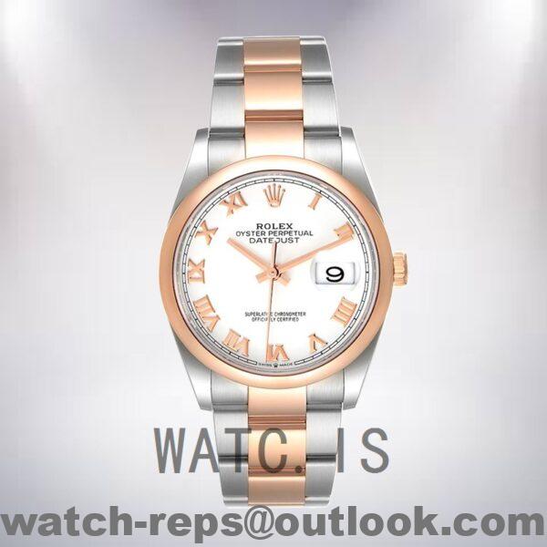 Rolex Datejust Men's 36mm m126201-0016 Oyster Bracelet Watch - Image 2