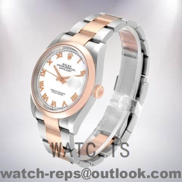 Rolex Datejust Men's 36mm m126201-0016 Oyster Bracelet Watch - Image 3