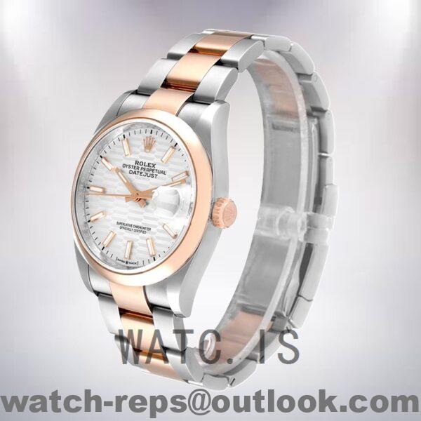 Rolex Datejust 36mm Men's m126201-0034 Oyster Bracelet Watch - Image 3