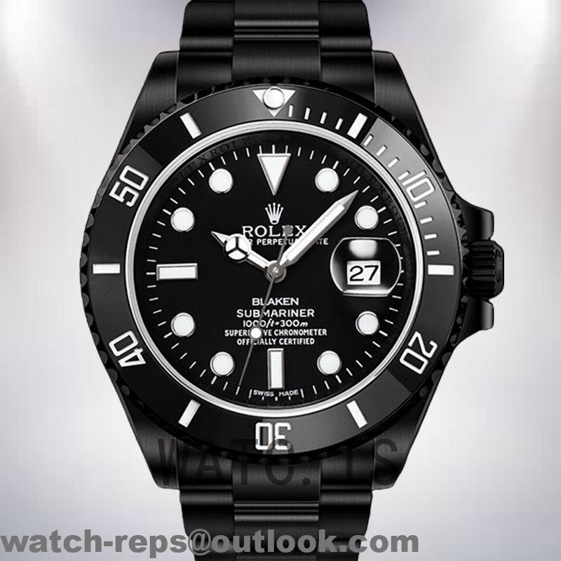 Rolex Submariner Bamford 40mm Men’s Automatic Black Dial Watch 2