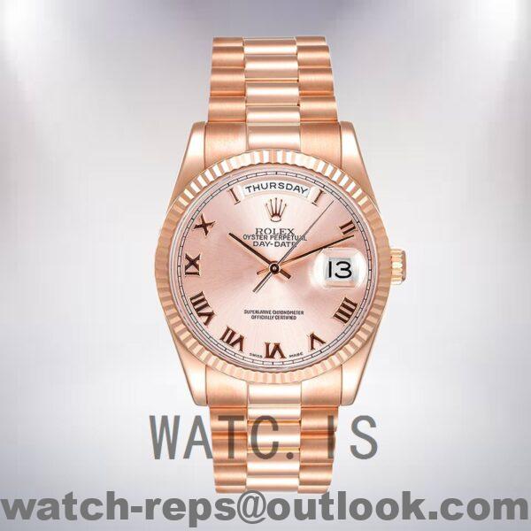 Rolex Day-Date 36mm Men's 118235F-0001 Automatic Watch - Image 2
