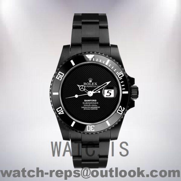 Rolex Submariner Bamford 40mm Men’s Automatic Black Dial Watch 5