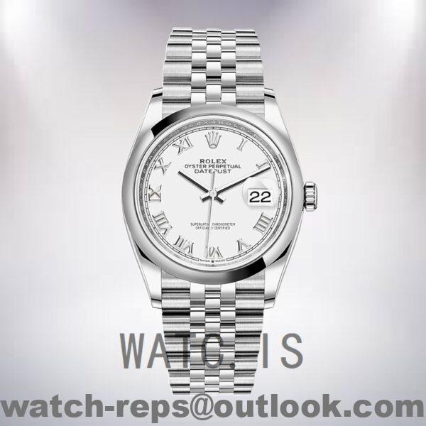 Rolex Datejust 36mm Men's m126200-0007 Jubilee Bracelet Watch - Image 2