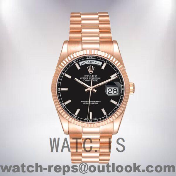 Rolex Day-Date Men's 36mm 118235 Rose Gold-tone Watch - Image 2