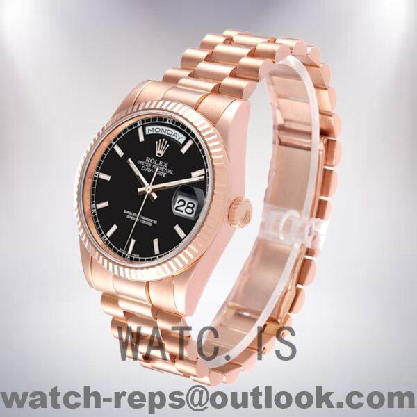Rolex Day-Date Men's 36mm 118235 Rose Gold-tone Watch - Image 3