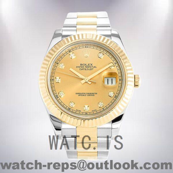 Rolex Datejust 116333-72213G Men's 36mm Bracelet Gold-tone Watch - Image 2