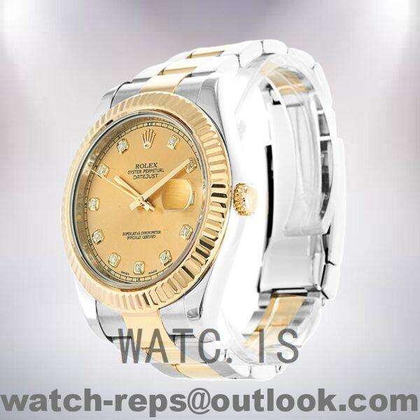 Rolex Datejust 116333-72213G Men's 36mm Bracelet Gold-tone Watch - Image 3