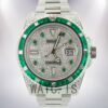 Rolex Submariner Men's 40mm 116659 Oyster Bracelet Diamond Paved Dial Watch