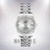 Rolex Datejust Unisex 116244 36mm Silver-tone Silver Dial Watch - Image 2
