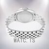 Rolex Datejust Unisex 116244 36mm Silver-tone Silver Dial Watch - Image 4