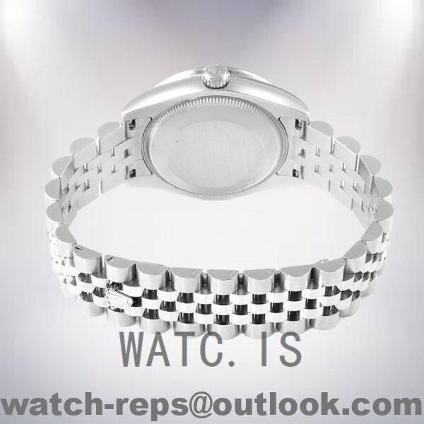 Rolex Datejust Unisex 116244 36mm Silver-tone Silver Dial Watch - Image 4