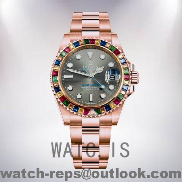 Rolex Yacht-Master Men's 40mm 116695 Rose Gold-tone Watch - Image 2