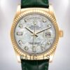 Rolex Day-Date 36mm m118138-0143 Men's Mother of Pearl Dial Watch