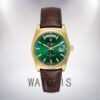 Rolex Day-Date 36mm Men's m118138-0030 Leather Strap Watch - Image 2