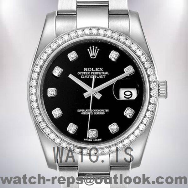 Rolex Datejust 36mm 116244BKDO Men’s Automatic Watch 4