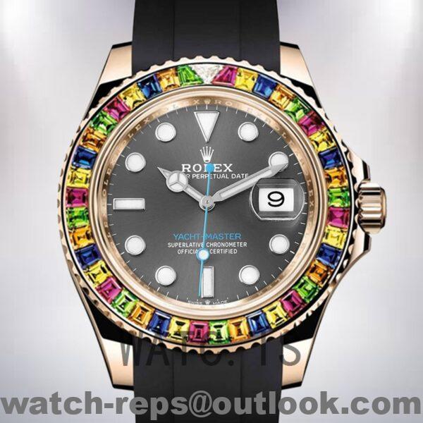 Rolex Yacht-Master 116695 Men's 40mm Automatic Grey Dial Watch