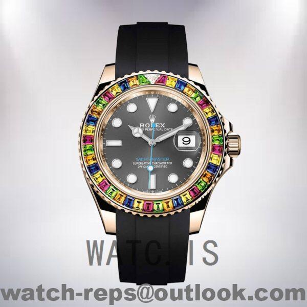 Rolex Yacht-Master 116695 Men's 40mm Automatic Grey Dial Watch - Image 2