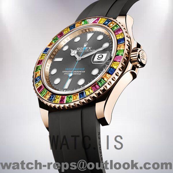 Rolex Yacht-Master 116695 Men's 40mm Automatic Grey Dial Watch - Image 3