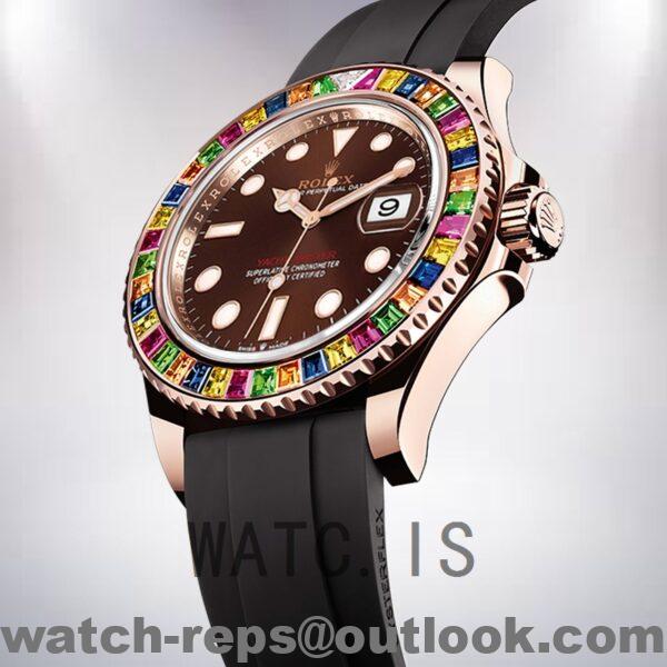 Rolex Yacht-Master 40mm Men's 116695 Rose Gold-tone Watch - Image 3