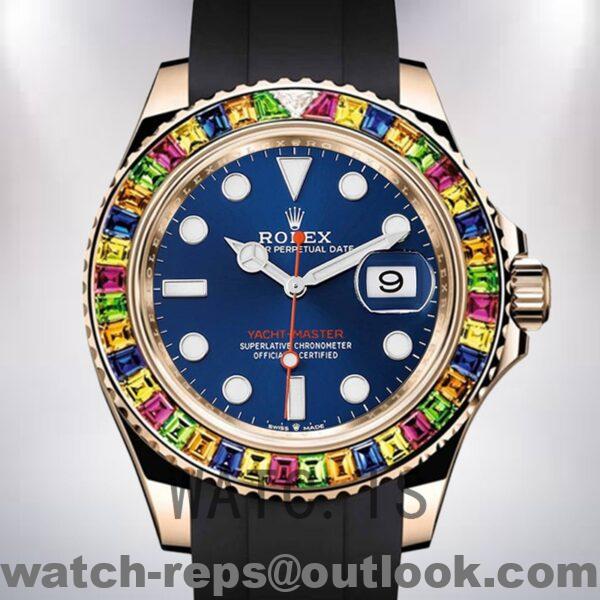 Rolex Yacht-Master 116695 Men’s 40mm Blue Dial Automatic Watch 4