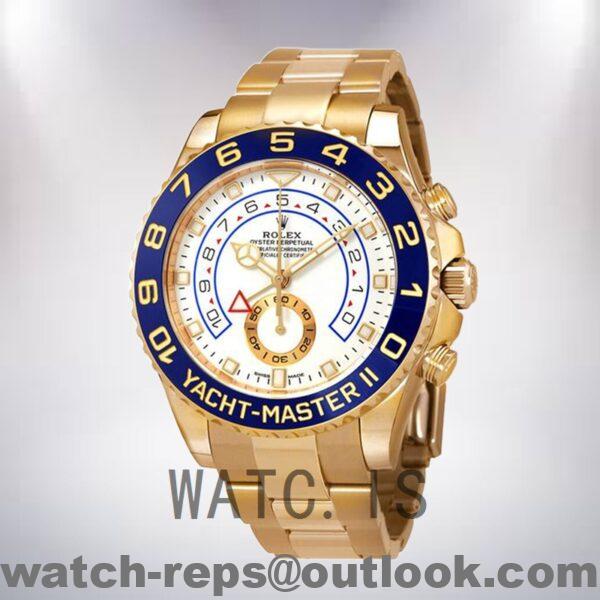 Rolex Yacht-master m116688-0002 44mm Men's White Dial Oyster Bracelet Watch - Image 2