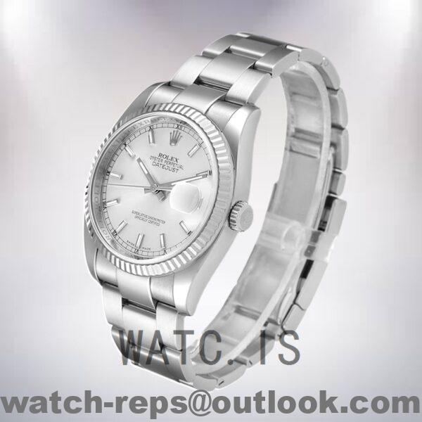 Rolex Datejust 36mm Men's 116234SSO Oyster Bracelet Watch - Image 3