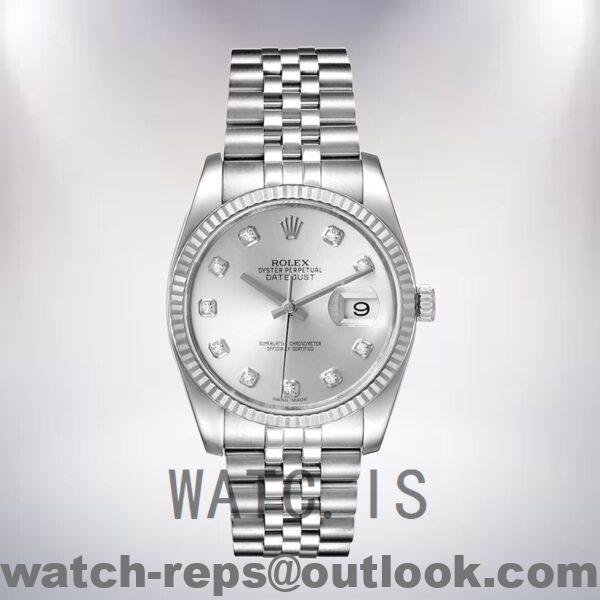 Rolex Datejust 116234-SDJ Men's 36mm Silver-tone Watch - Image 2