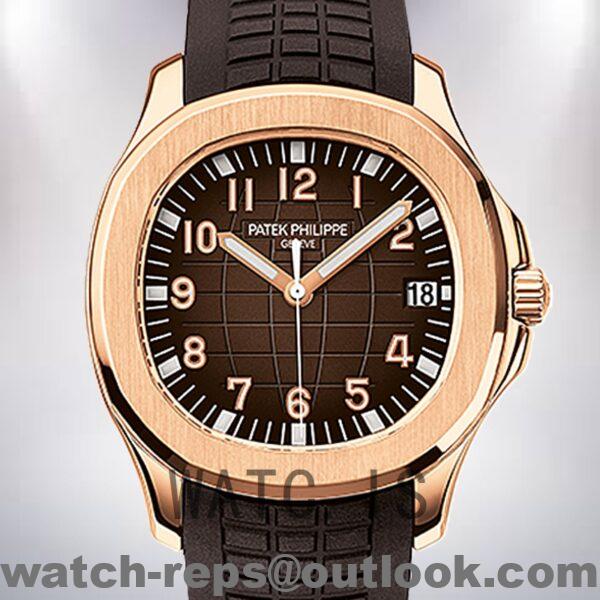 Patek Philippe Aquanaut 40mm 5167R-001 Men's Brown Dial Watch