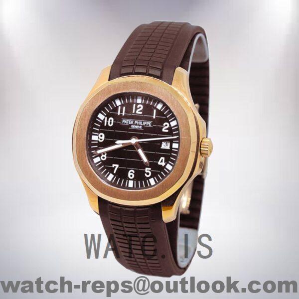 Patek Philippe Aquanaut 40mm 5167R-001 Men's Brown Dial Watch - Image 3