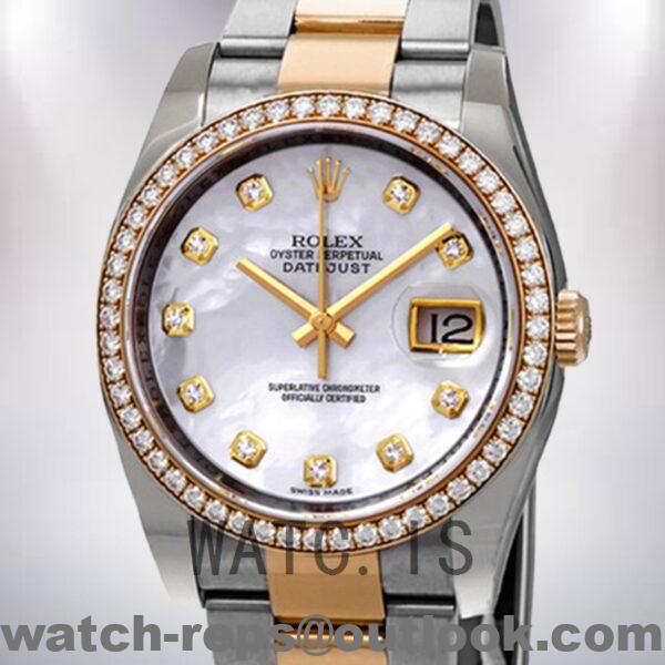 Rolex Datejust 36mm Men's 116243MDO Mother of Pearl Automatic Watch
