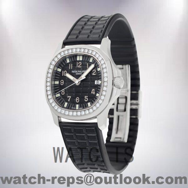 Patek Philippe Aquanaut 5067A-001 Ladies 32mm Silver-tone Watch - Image 3