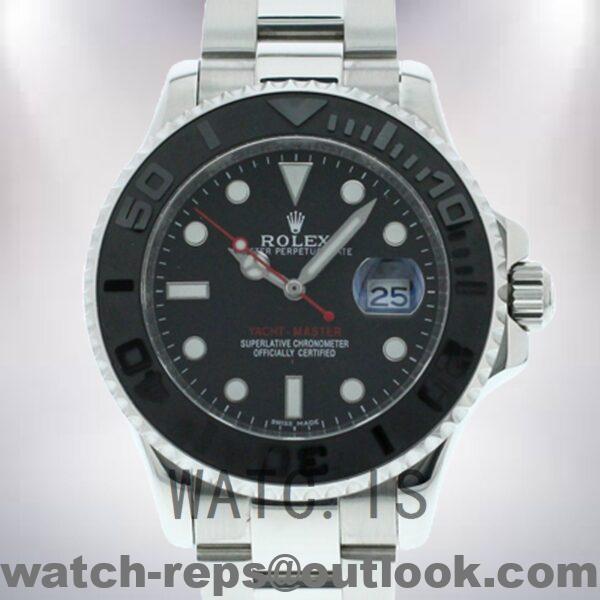 Rolex Yacht-master 40mm 116622BKSO Men's Black Dial Watch