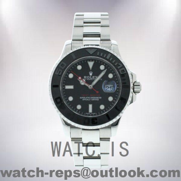 Rolex Yacht-master 40mm 116622BKSO Men's Black Dial Watch - Image 2
