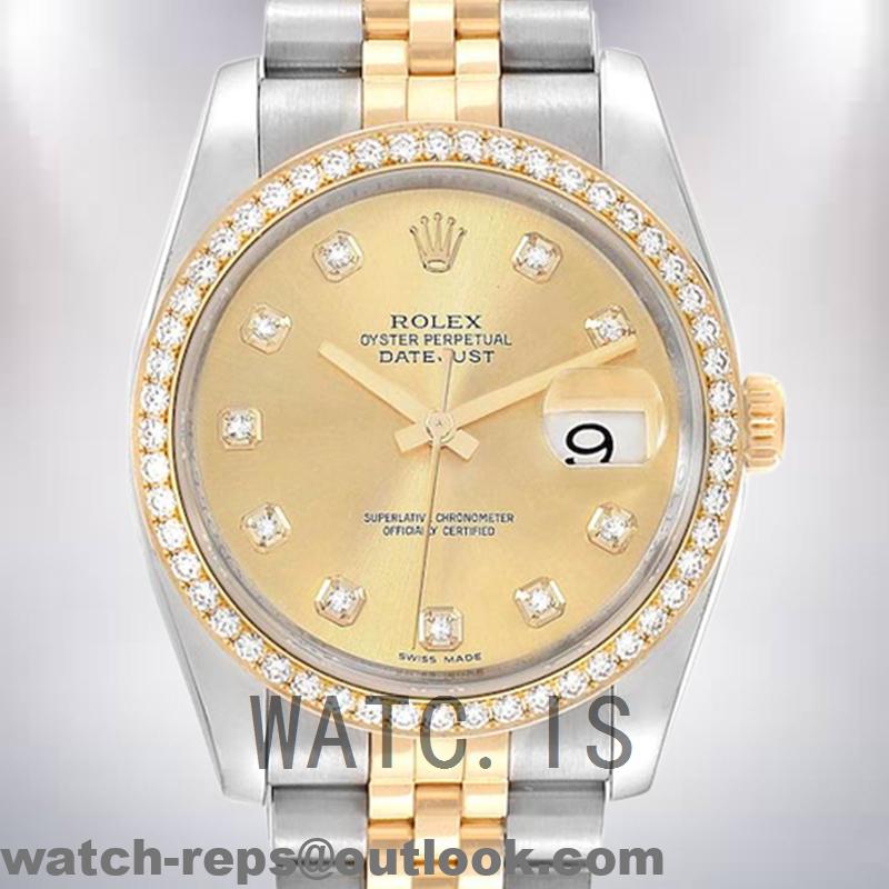 Rolex Datejust Men’s 116243BKMDO 36mm Automatic Watch 2