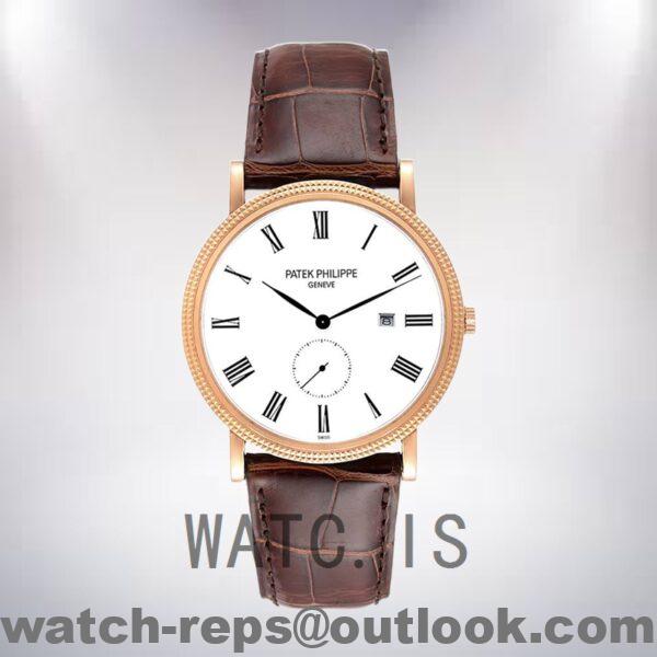 Patek Philippe Calatrava 5119R-001 Men's 40mm Rose Gold-tone Watch - Image 2
