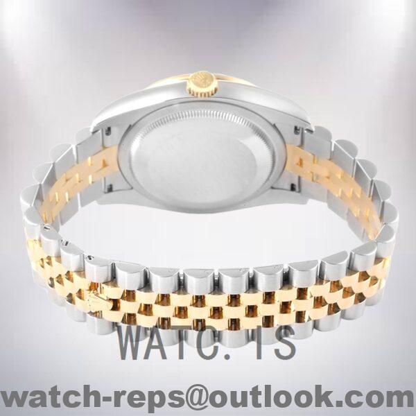 Rolex Datejust Men's 36mm 116243BKMDJ Silver-tone Watch - Image 4