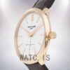 Patek Philippe Calatrava Men's 43mm 5123R-001 Rose Gold-tone White Dial Watch - Image 3